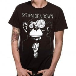 T-shirt System Of A Down - Monkey