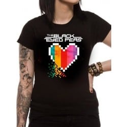 T-shirt femme BLACK EYED PEAS - Heart