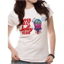 T-shirt femme GORILLAZ Jellyfish