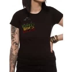 T-shirt femme BOB MARLEY roots rock reggae