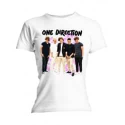 T-shirt femme ONE DIRECTION  Flowers