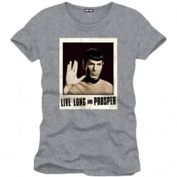 T-shirt Star trek - Live long and Prosper