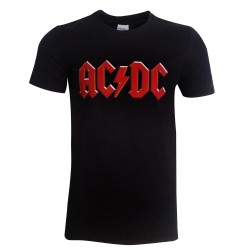 T-shirt ACDC red logo