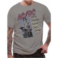 T-shirt  ACDC DIRTY DEEDS DONE CHEAP