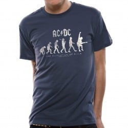 T-shirt ACDC Homme - Evolution Of Rock