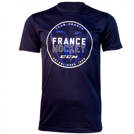 T-shirt logo Hockey France CCM