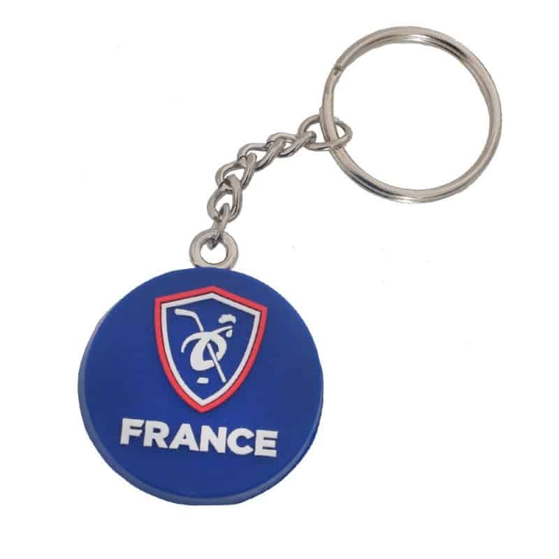 Porte-clés palet - France Hockey