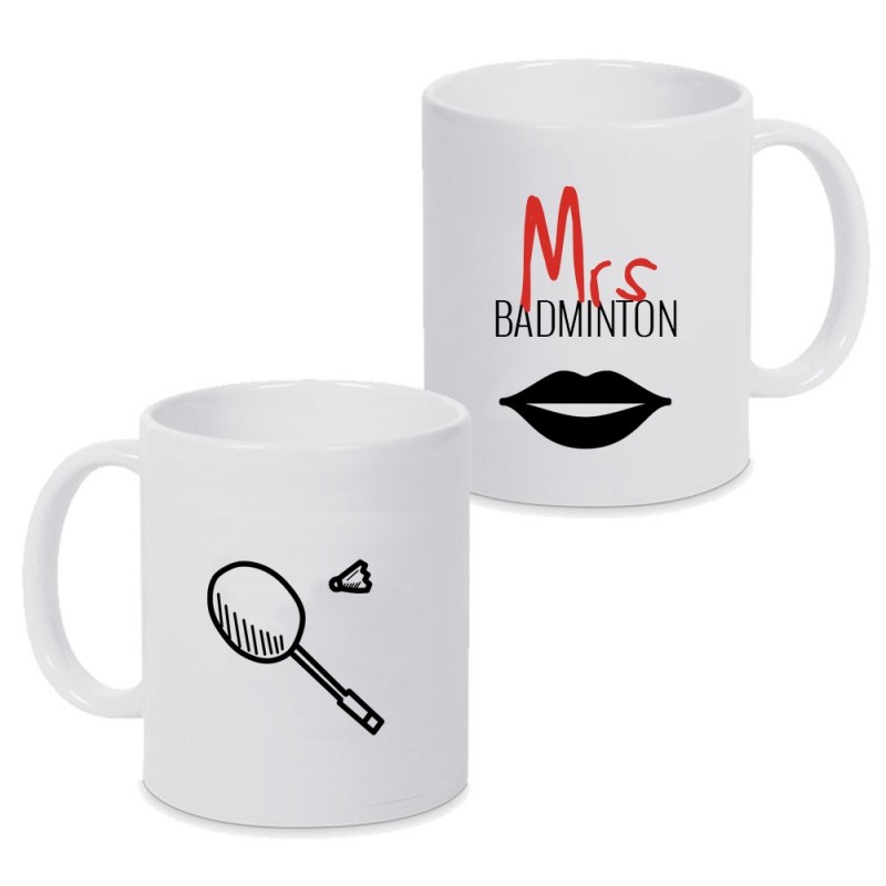 Mug Mrs Badminton