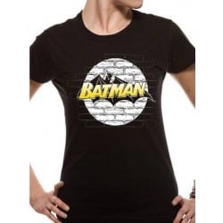T-shirt femme Batman WALL LOGO
