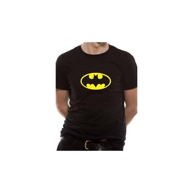 T-shirt BATMAN Distressed Shield