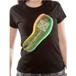 T-shirt femme RUN DMC Colour Foot Print