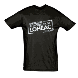 T-shirt Homme Logo Rallycross Loheac 2016