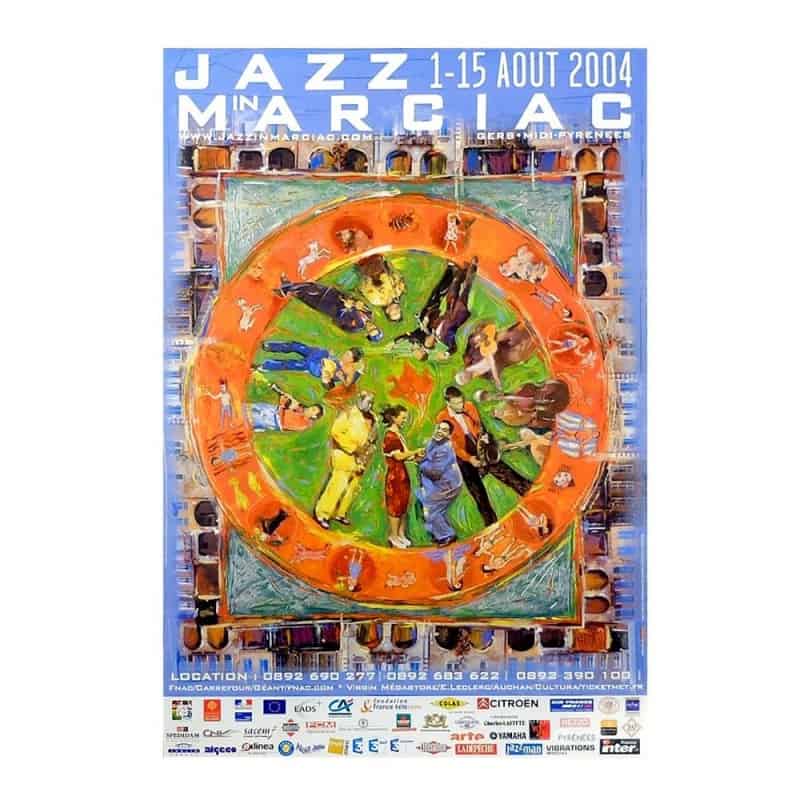 Affiche Jazz in Marciac 2004