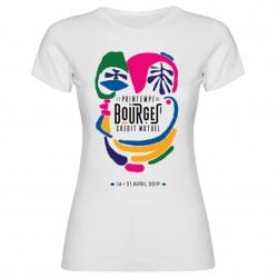 T-shirt Affiche femme Printemps de Bourges 2019