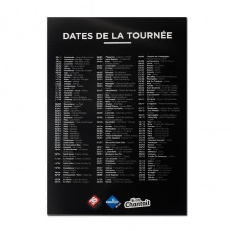 Programme officiel Julien Clerc- Tournée des 50 ans