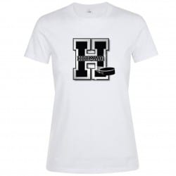 T-shirt femme Blanc Logo Hormadi